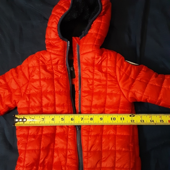 DKNY TODDLER ALL IN ONE PUFF SNOW SUIT - Picture 6 of 6